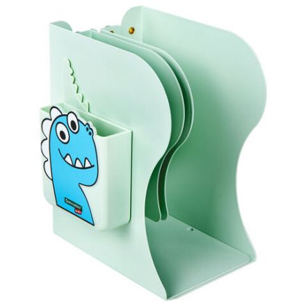 Подставка-держатель для книг и учебников BRAUBERG KIDS "Dino",органайзер, раздвижная, металл, 238067 Подставка-держатель для книг и учебников BRAUBERG KIDS "Dino",органайзер, раздвижная, металл, 238067
