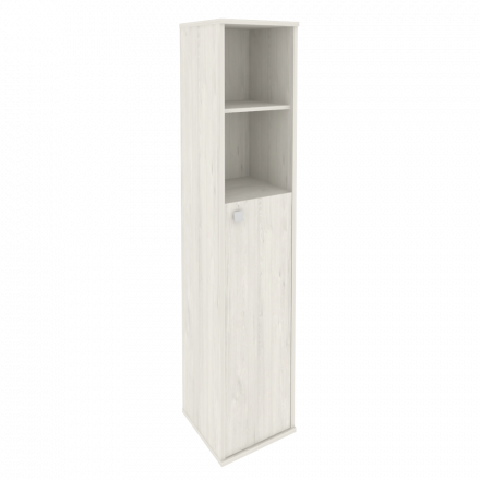 Style Шкаф высокий узкий правый Л.СУ-1.6 (R) Дуб наварра 412*410*1980