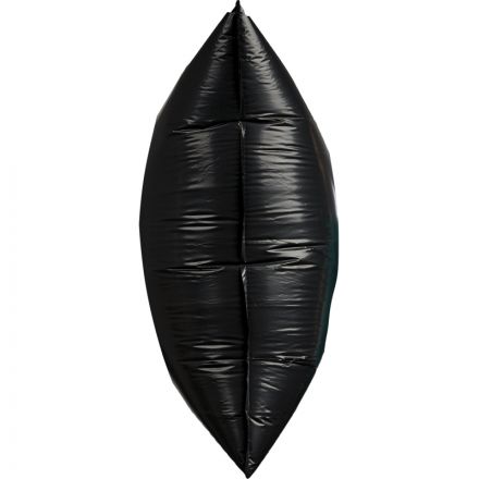 Мешки для мусора на 180 литров Удачные Супер черные (45 мкм, в рулоне 10 штук, 90x120 см)