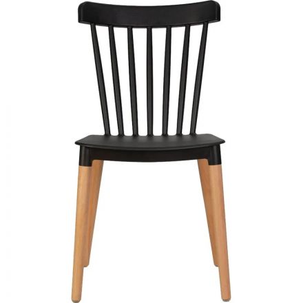 Стул LO_обеденный DOBRIN THEO LMZL-PP687_LB-TR_P-B-03 светлый бук/черный Стул LO_обеденный DOBRIN THEO LMZL-PP687_LB-TR_P-B-03 светлый бук/черный