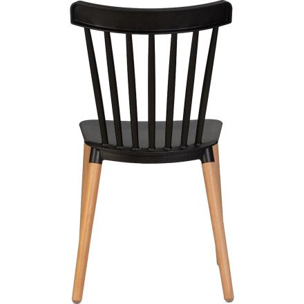 Стул LO_обеденный DOBRIN THEO LMZL-PP687_LB-TR_P-B-03 светлый бук/черный Стул LO_обеденный DOBRIN THEO LMZL-PP687_LB-TR_P-B-03 светлый бук/черный