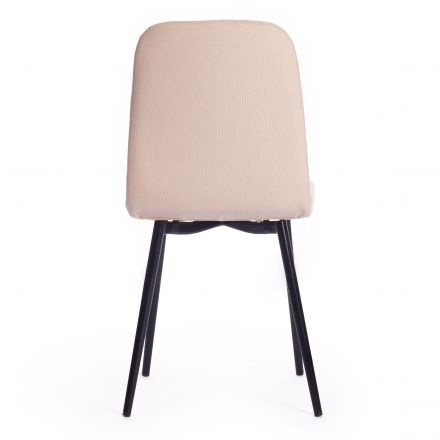 Стул ARC / 1 шт. в упаковке ткань/металл, 46 х 52 х 88 см, бежевый 08/черный