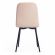 Стул ARC / 1 шт. в упаковке ткань/металл, 46 х 52 х 88 см, бежевый 08/черный