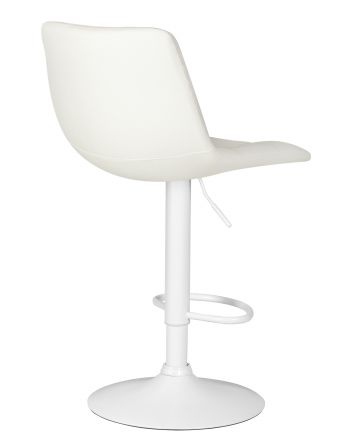 Набор 2 шт Стул барный DOBRIN TAILOR WHITE, белый PU