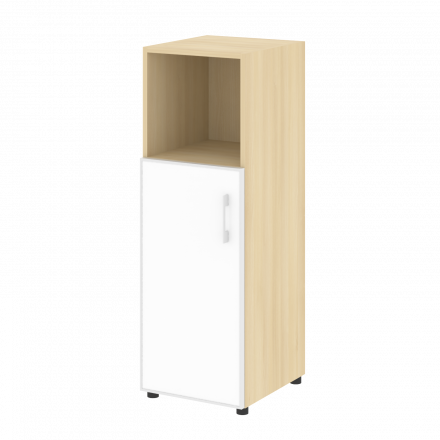 Yalta Шкаф узкий LT.SU-2.2 R (L) white Акация/Стекло white 400*450*1195 Yalta Шкаф узкий LT.SU-2.2 R (L) white Акация/Стекло white 400*450*1195