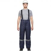 Брюки рабочие зимние муж. з28-БР син (р.52-54)182-188