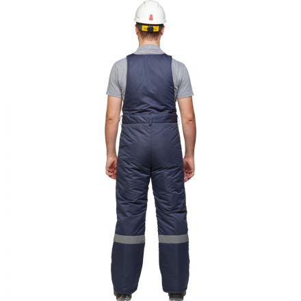 Брюки рабочие зимние муж. з28-БР син (р.52-54)182-188