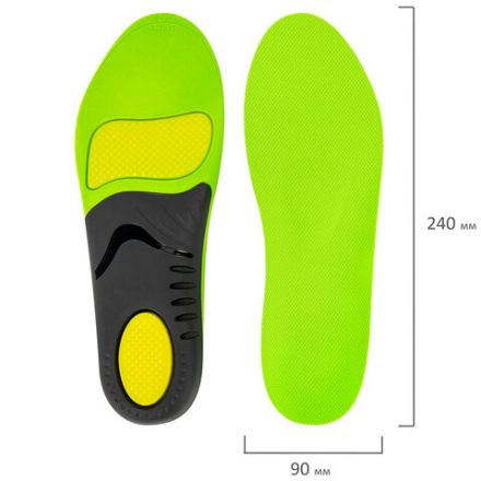 Стельки для кроссовок СПОРТИВНЫЕ КАРКАСНЫЕ, материал PU PRO SPORT, размер RU 36-37 / EU 37-38, с линиями выреза, SHEGRA (ШЕГРА), 700765 Стельки для кроссовок СПОРТИВНЫЕ КАРКАСНЫЕ, материал PU PRO SPORT, размер RU 36-37 / EU 37-38, с линиями выреза, SHEGRA (ШЕГРА), 700765