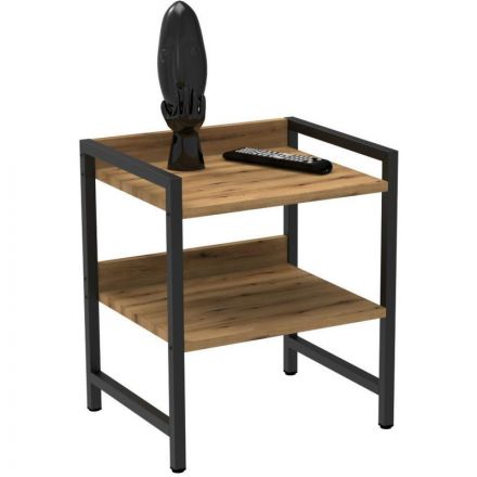 Тумба TI_прикроватная Комус Мебель Онега-12 425х350х500, дуб вотан