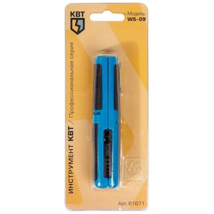 Инструмент для снятия изоляции  WS-09 серия ПРОФИ (КВТ) 61671