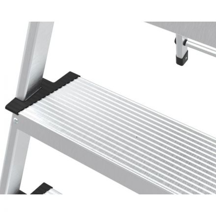 Стремянка алюминиевая 6ст. с лотком, 12см ступенька, Zalger, арт. 211-6