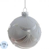 Шар Украшение новогоднее , D 7.5 см, L7,5 W7,5 H9 см, 809687 Шар Украшение новогоднее , D 7.5 см, L7,5 W7,5 H9 см, 809687