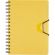 Ежедневник недатированный Bright Colours на спирали, А5, 272 стр., ЖЕЛТЫЙ