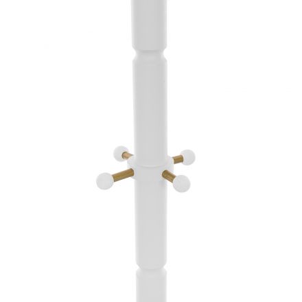 Вешалка напольная Leset Галант-3, Белый