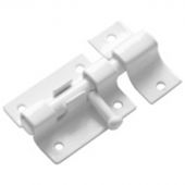 Шпингалет _УЗК_Домарт ШП-40 накладной, ригель 7мм. сталь, белый Шпингалет _УЗК_Домарт ШП-40 накладной, ригель 7мм. сталь, белый