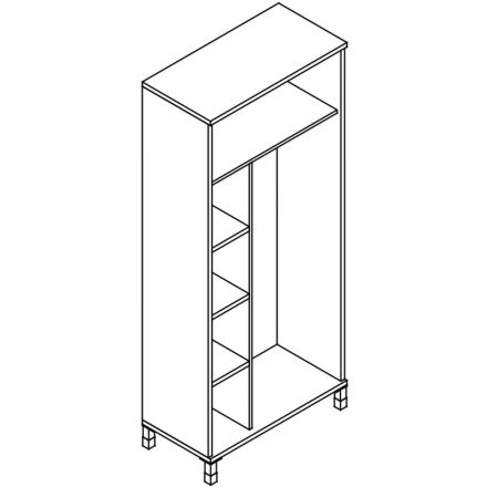 Гардероб SL_Born широкий B-701.1 венге(В 701-820(6))
