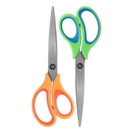 Ножницы канцелярские M&G, 215 мм, нержавеющая сталь, цвет в ассорт