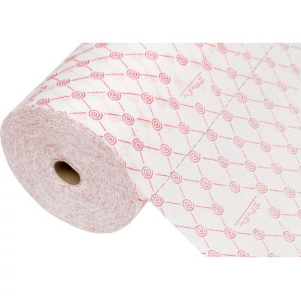 Салфетка спанлейс в рулоне 45х90, розовый, пл.50, 100шт/рул, 10269