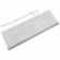 Клавиатура проводная A4TECH Fstyler FK10, USB, 104 кнопки, белая, 1147536