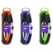 Готовальня Berlingo "Optimum +", 2 предмета, циркуль 135мм, пластиковый футляр Готовальня Berlingo "Optimum +", 2 предмета, циркуль 135мм, пластиковый футляр