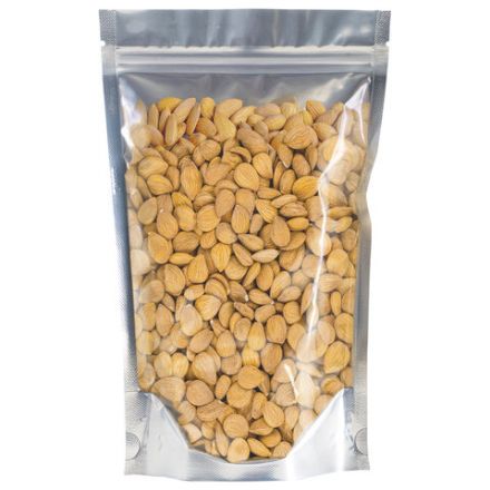 Пакеты дой-пак с замком ZIP LOCK, металлизированная + прозрачная стенка, 120х200 + 40 мм, КОМПЛЕКТ 100 штук, 70 мкм, BRAUBERG, 700683