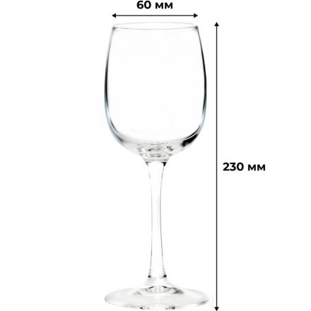 Бокал для вина 300мл АЛЛЕГРЕСС 6шт/уп, (J8164)