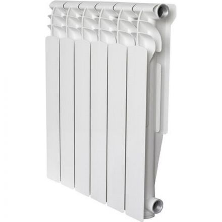 Радиатор Невинномысский Радиаторный Завод 500/100(8), ОПТИМА, алюм, 6 секц Радиатор Невинномысский Радиаторный Завод 500/100(8), ОПТИМА, алюм, 6 секц