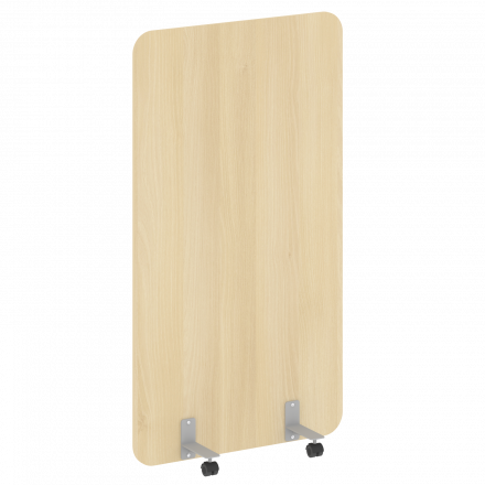 R-line Перегородки на металлических опорах на фетровых подпятниках DP.F-100-180 Акация/Серый металл 1000*18*1800