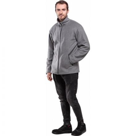 Толстовка флис цв. серый (260гр.) р. 52-54/170-176