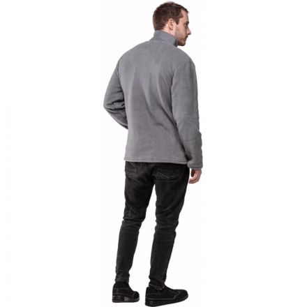 Толстовка флис цв. серый (260гр.) р. 52-54/170-176