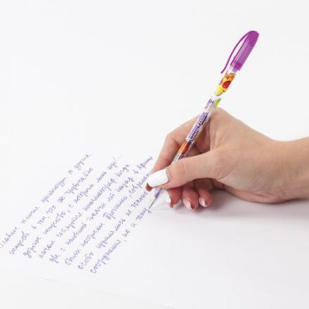 Ручки гелевые ЮНЛАНДИЯ, НАБОР 12 ЦВЕТОВ, БЛЕСТКИ, корпус с печатью, узел 0,7 мм, линия письма 0,5 мм, 142805