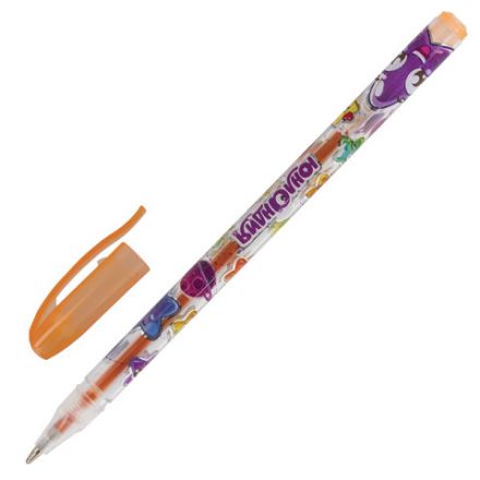 Ручки гелевые ЮНЛАНДИЯ, НАБОР 12 ЦВЕТОВ, БЛЕСТКИ, корпус с печатью, узел 0,7 мм, линия письма 0,5 мм, 142805