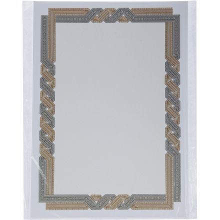 Сертификат-бумага А4 Attache 50 шт/уп  коричневая крученая рамка ID2