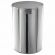 Ведро мусорное с педалью 10 литров, УСИЛЕННОЕ, кольцо под мешок, хром, нержавеющая сталь, ТИТАН