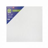 Холст на картоне, 30х30 см, грунтованный, хлопок, мелкое зерно, BRAUBERG ART CLASSIC, 191672