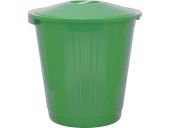 Бак с крышкой (70 л) зеленый