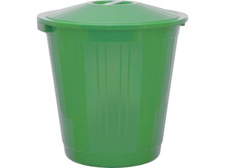 Бак с крышкой (70 л) зеленый