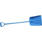 Лопата FBK цельнолитая 33 x380x1330мм пластик синяя 15104-2