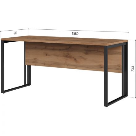 Стол Easy Loft 241S003 Ш1580 дуб натур