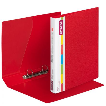 Папка на 2-х кольцах Attache 42 мм красная до 250 листов (пластик 0.7 мм) Папка на 2-х кольцах Attache 42 мм красная до 250 листов (пластик 0.7 мм)