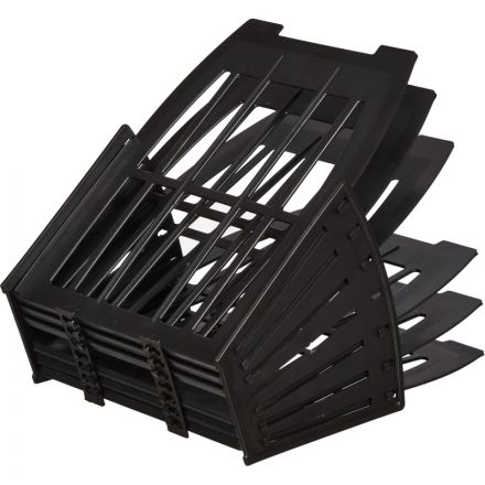 Лоток для бумаг вертикальный/горизонтальный Attache веерный универсальный 5 отделений черный Лоток для бумаг вертикальный/горизонтальный Attache веерный универсальный 5 отделений черный