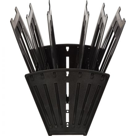 Лоток для бумаг вертикальный/горизонтальный Attache веерный универсальный 5 отделений черный Лоток для бумаг вертикальный/горизонтальный Attache веерный универсальный 5 отделений черный