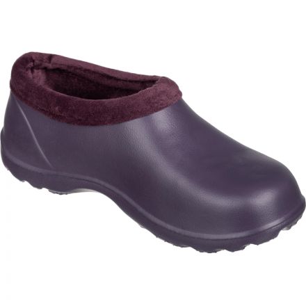 Галоши Лейви женские цв. баклажан/бордо ЭВА утепленные р.40