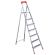 Стремянка стальная 7 ступеней, верхняя площадка 1,55 м, до 150 кг, облегченная, вес 8,74 кг, UFUK, ТУ 21/KRM507 Стремянка стальная 7 ступеней, верхняя площадка 1,55 м, до 150 кг, облегченная, вес 8,74 кг, UFUK, ТУ 21/KRM507
