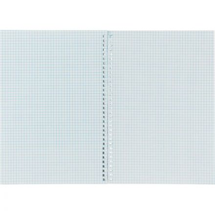 Бизнес-тетрадь А4 80л  ATTACHE, спираль,синий, блок 60г, обложка 215г