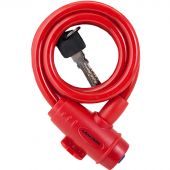 Замок навесной тросовый_УЗК Авангард ВС-Т10 (1000мм)сталь техно коралл(2кл)