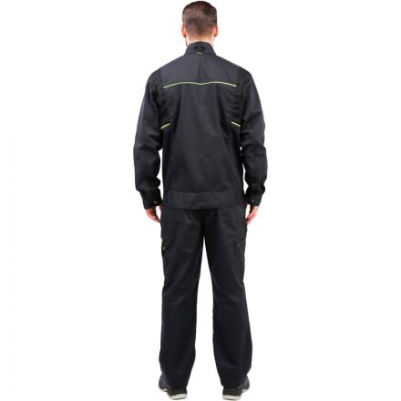 Брюки муж. л27-БР т.сер/чрн 52-54/170-176 арт.Валькирия