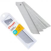 Лезвие запасное для ножей КОМУС 18мм 10шт./уп. пласт.футляр