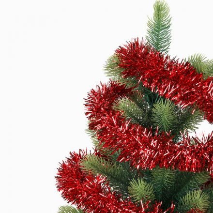 Мишура (1 штука), диаметр 70 мм, длина 2 м, ассорти 6 цветов, ЗОЛОТАЯ СКАЗКА, 592212