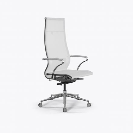 Кресло SynchroSit 10 B1-107K - T /Km00/Nb00/K15cL(M23.B23.G18.W13) Белый
